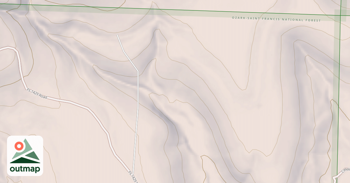 Map of USFS Motor Vehicle Use Map Roads {FCC4D139-3DEA-4126-AA0B-C320A028A889}
