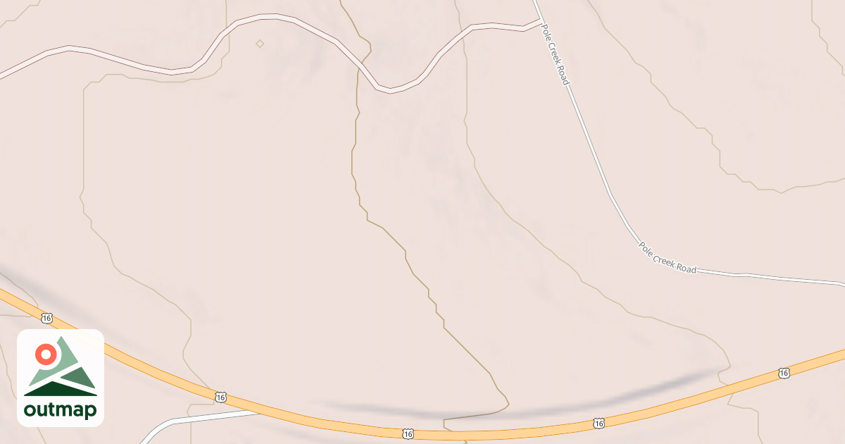 Map of USFS Motor Vehicle Use Map Trails 4057