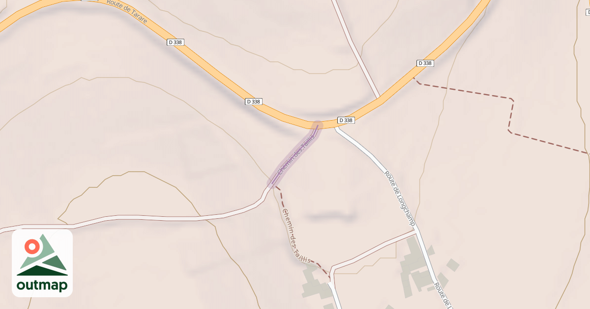 Map of Chemin des Taillis