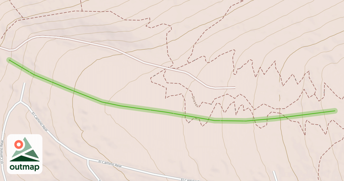 Map of Texas Flats