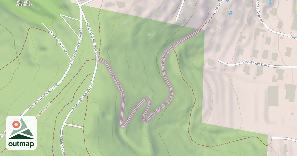 Map of Chemin Ardissonne