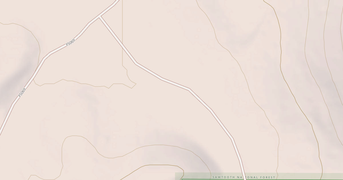 Map preview of CHIMNEY CR.