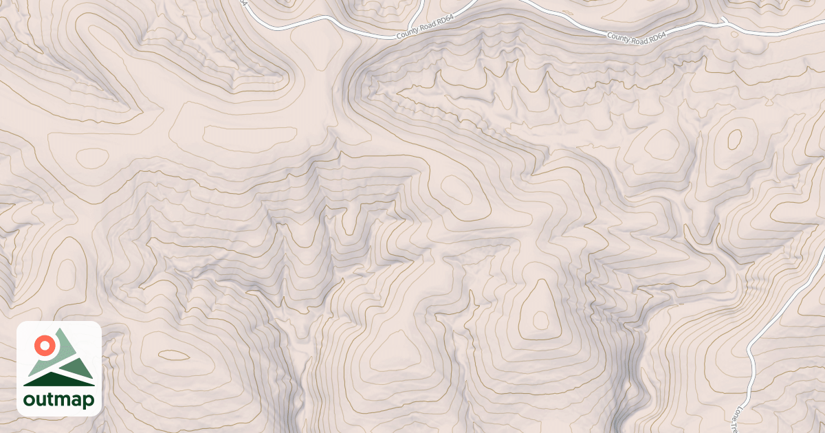 Map of ROCK CREEK