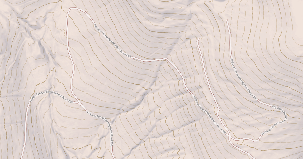 Map preview of UPPER LANE CREEK