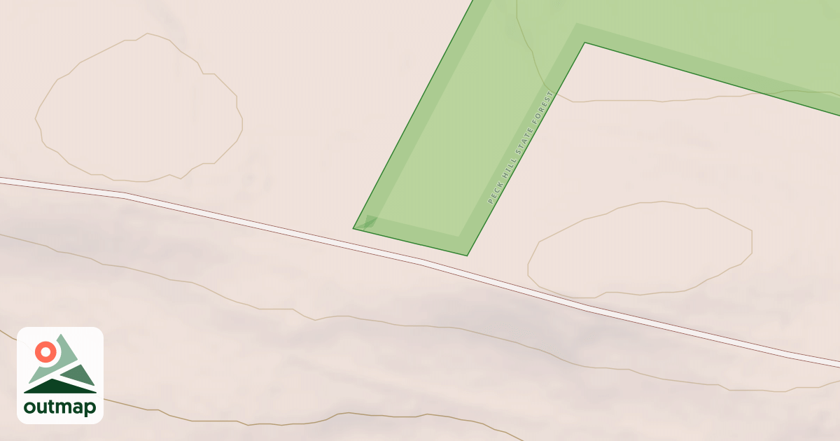 Map of Swamp Road