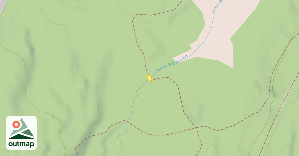 Map of Horn Hill Loop