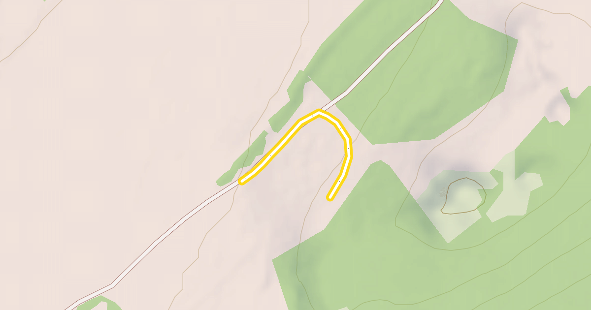 Map preview of Petits Lièvres - Virage