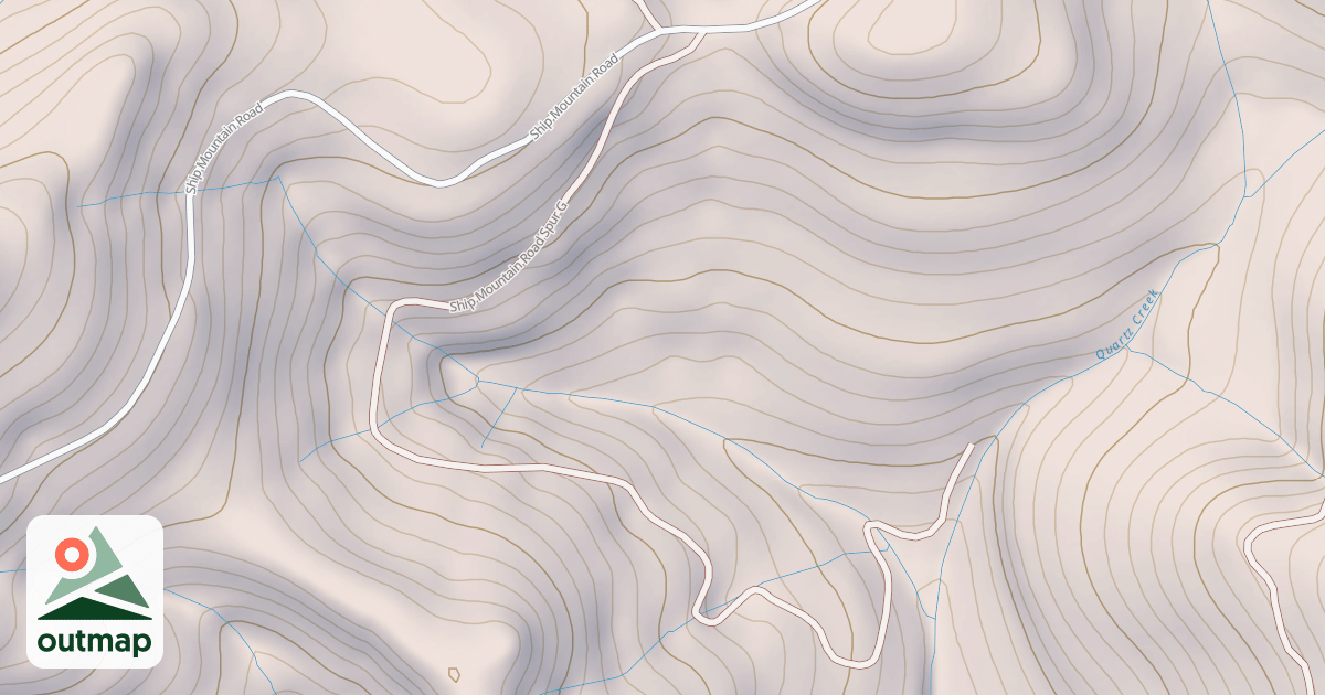 Map of SHIP MTN.