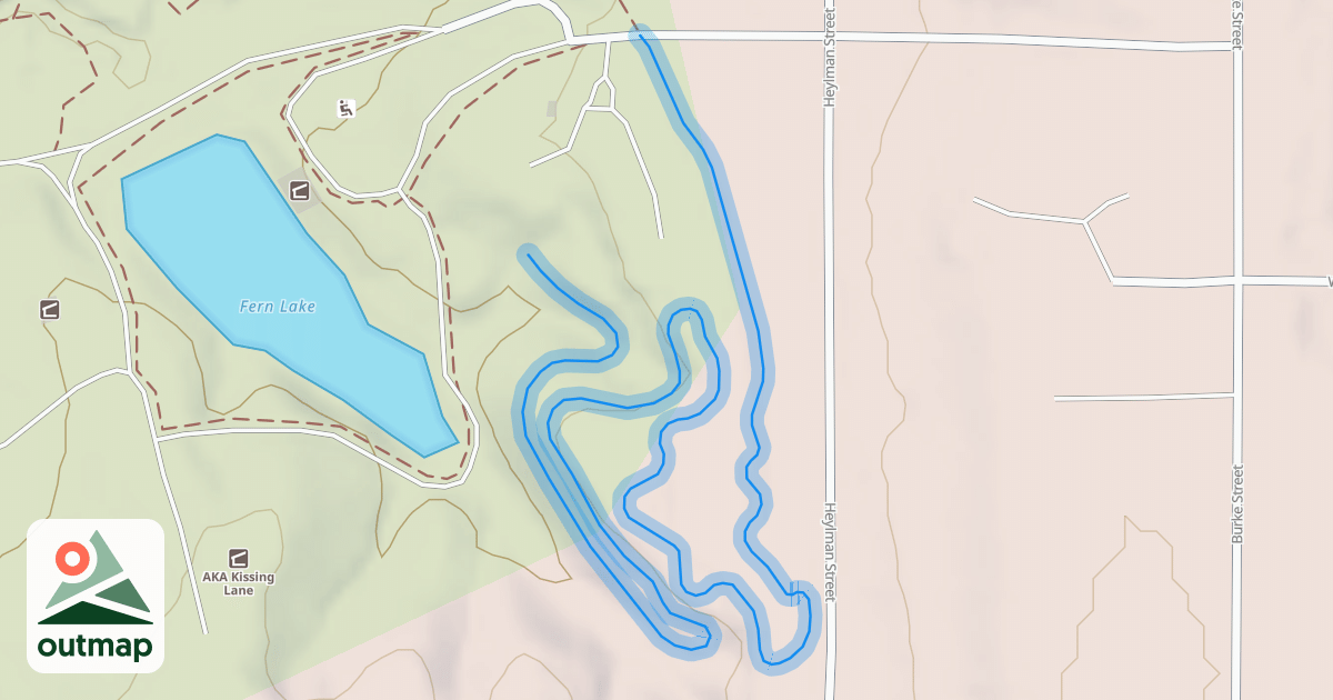 Map of Buckskin in Bourbon