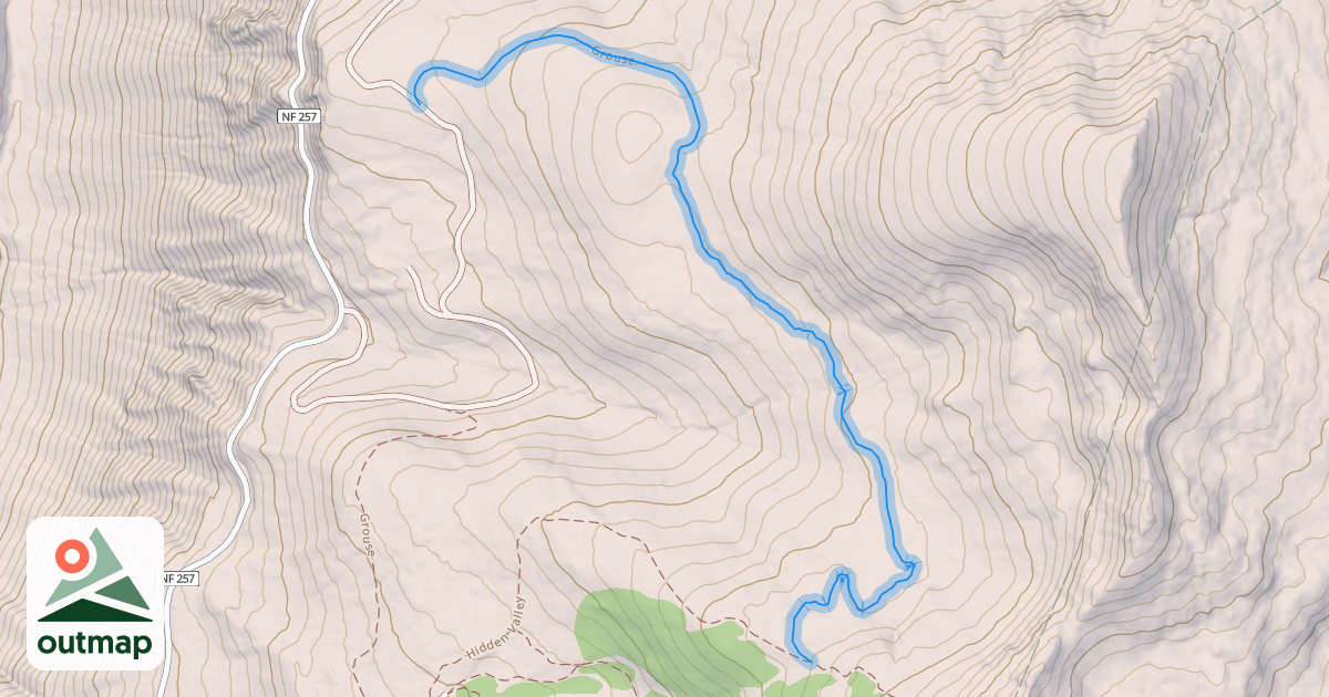 Map of Grouse