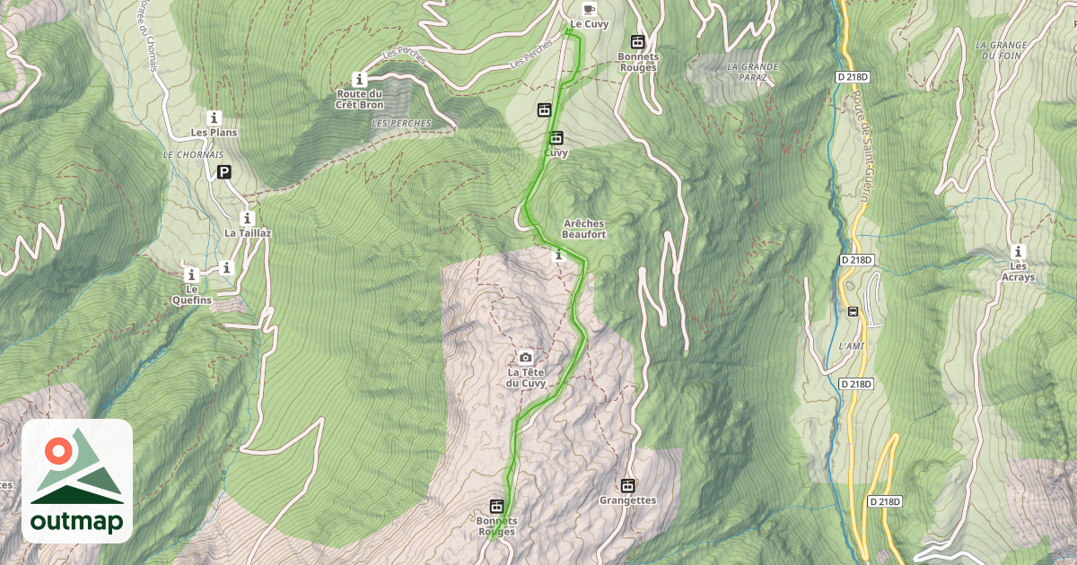 Map of Bonnets Rouges