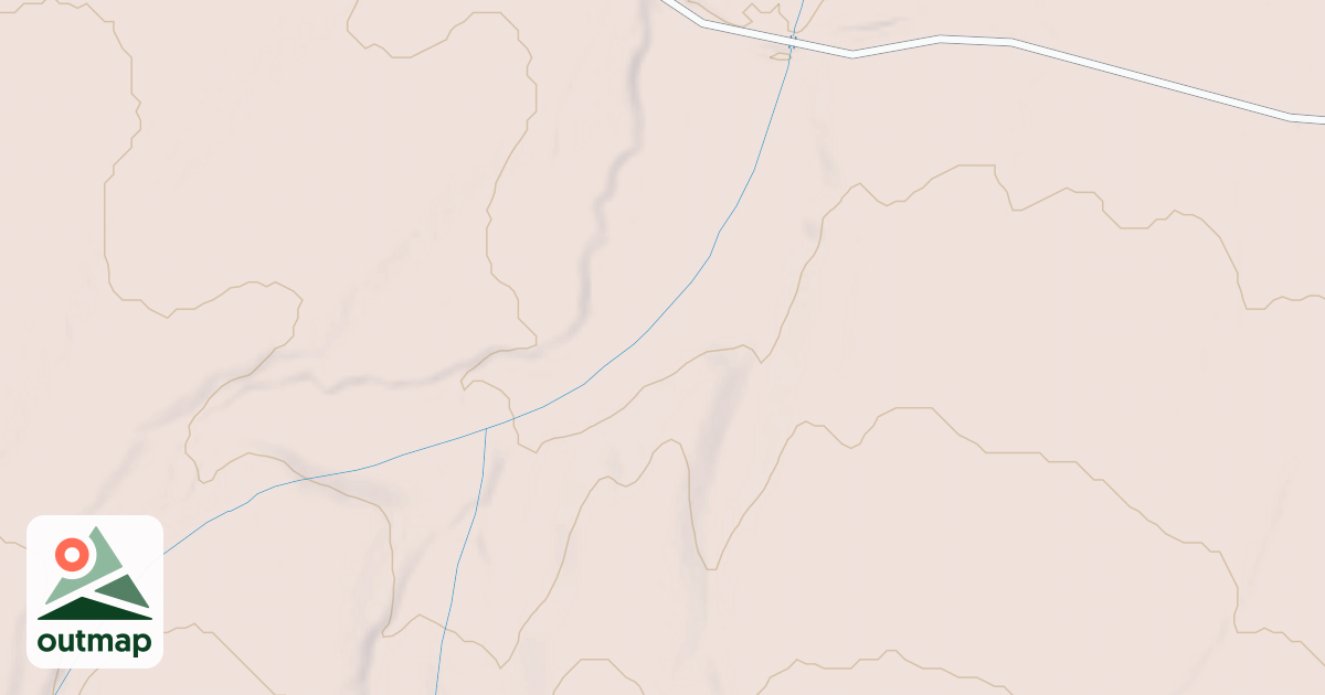 Map of CEDAR FLAT WEST