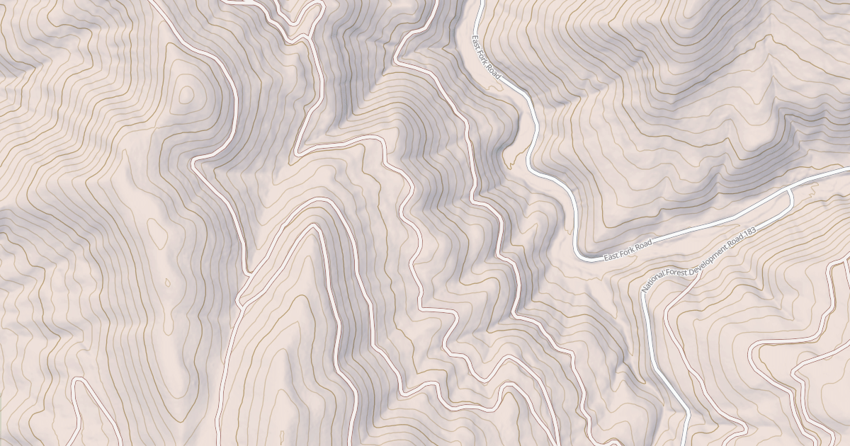 Map preview of FORT HALL RIDGE