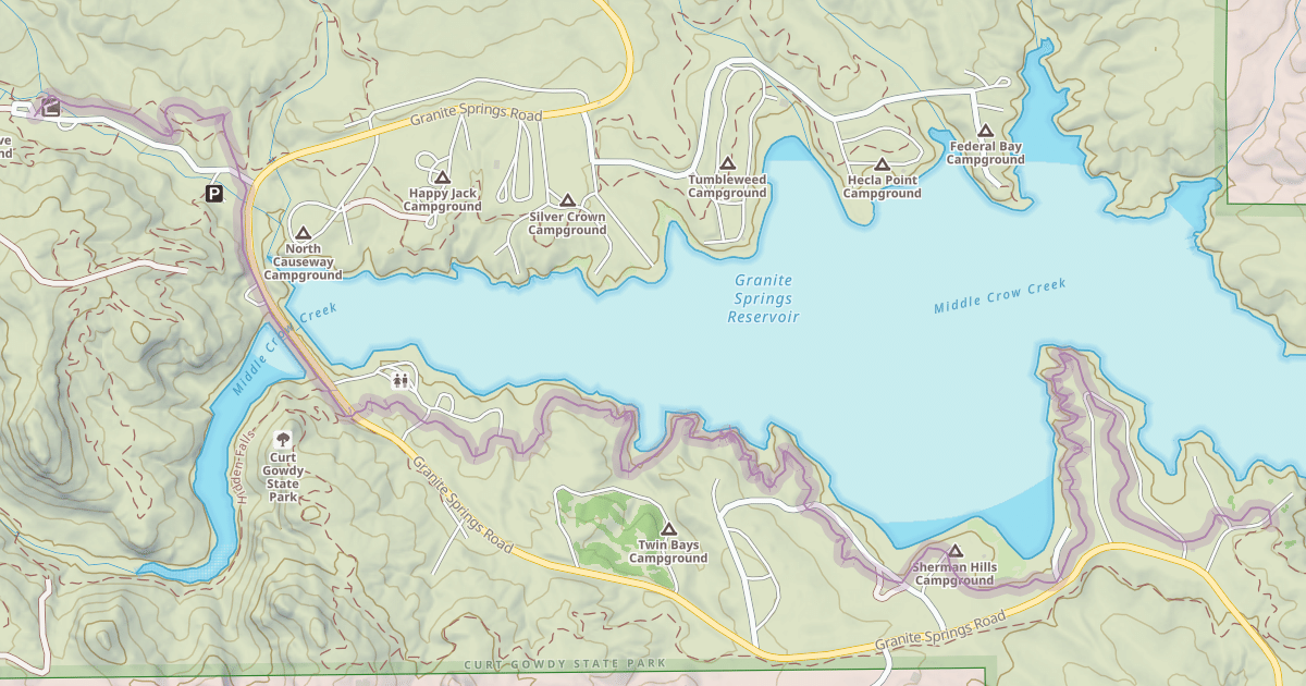 Map preview of Shoreline