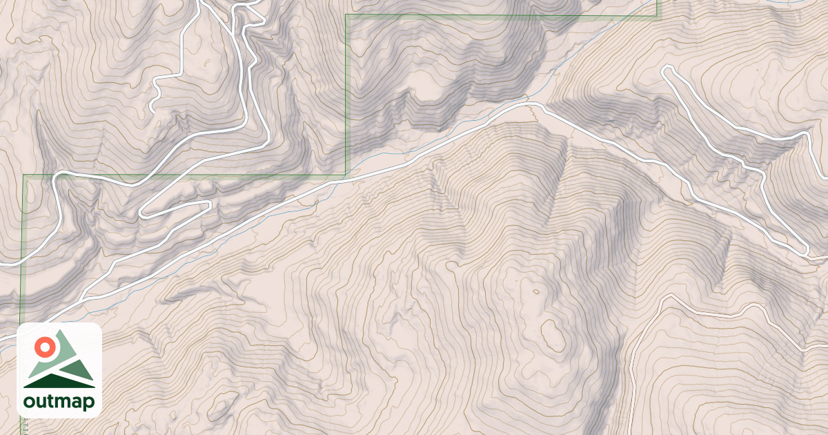 Map of BRACKEN CREEK ROAD