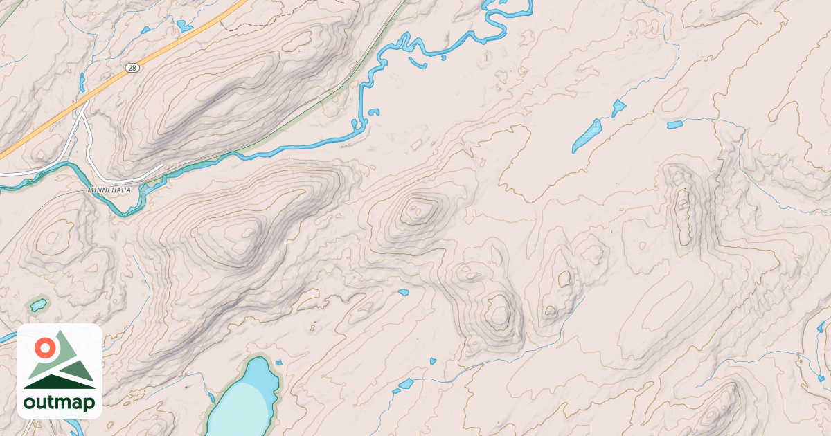Map of Nelson Lake Trail