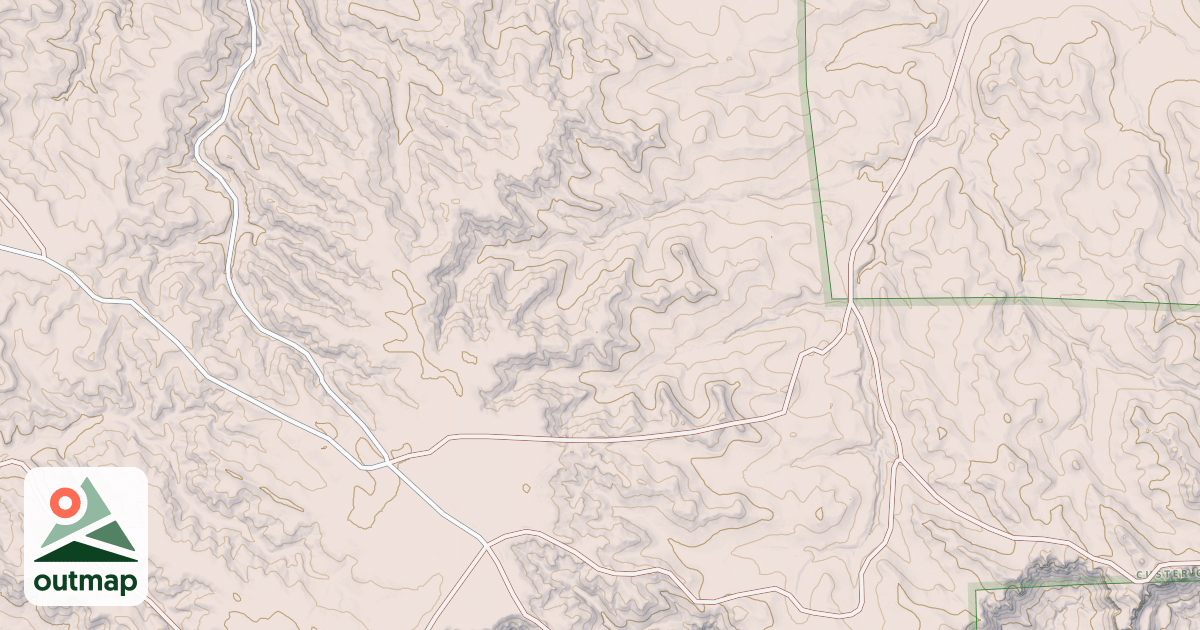 Map of PLANTATION