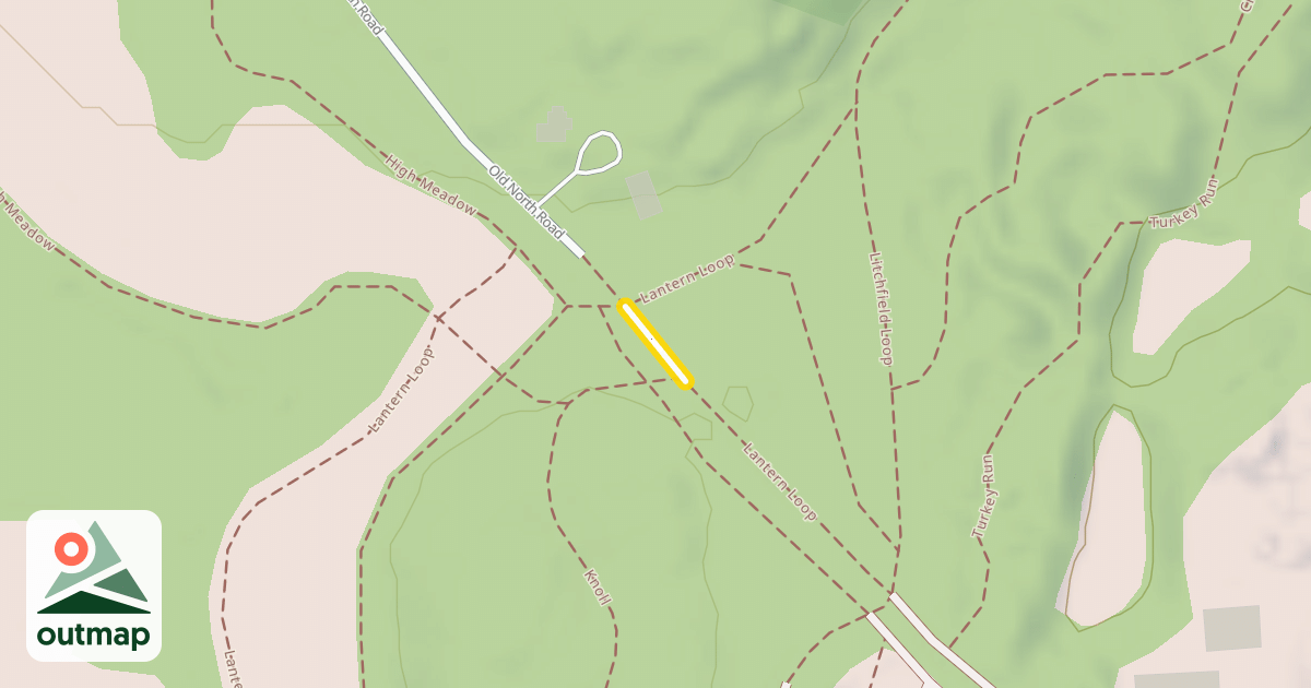 Map of Lantern Loop