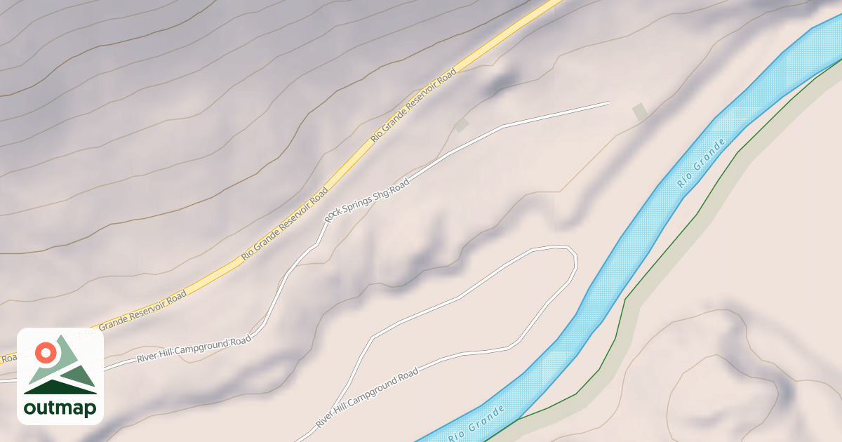 Map of ROCK SPRINGS SHG