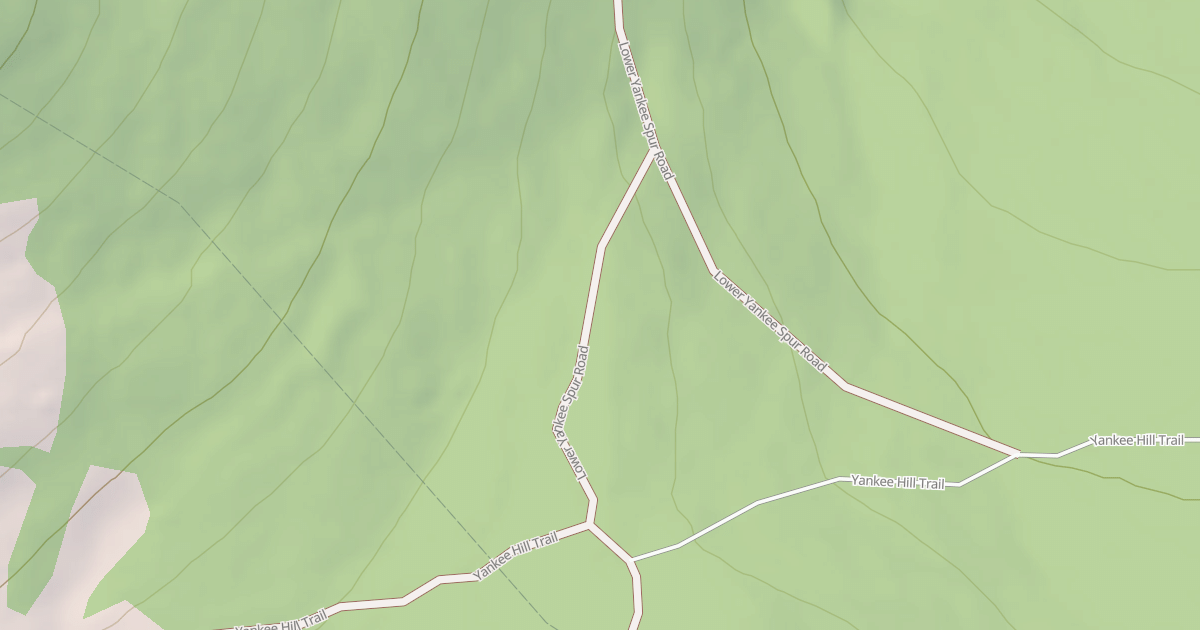 Map preview of LOWER YANKEE SPUR