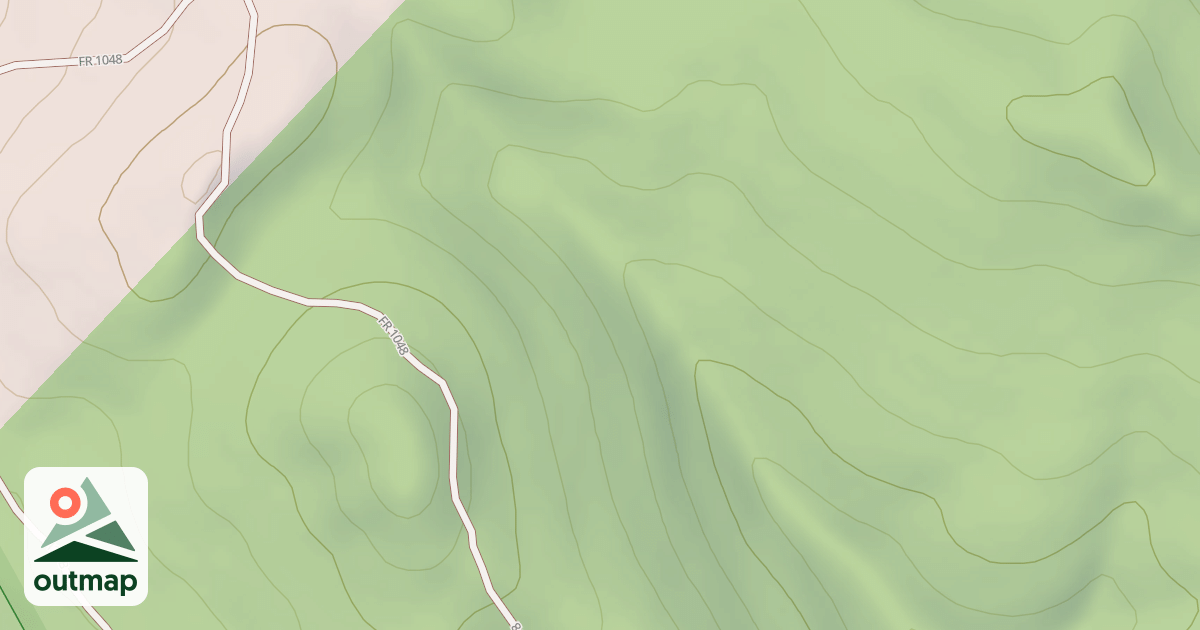 Map of White Sulphur Ohv Trail - B