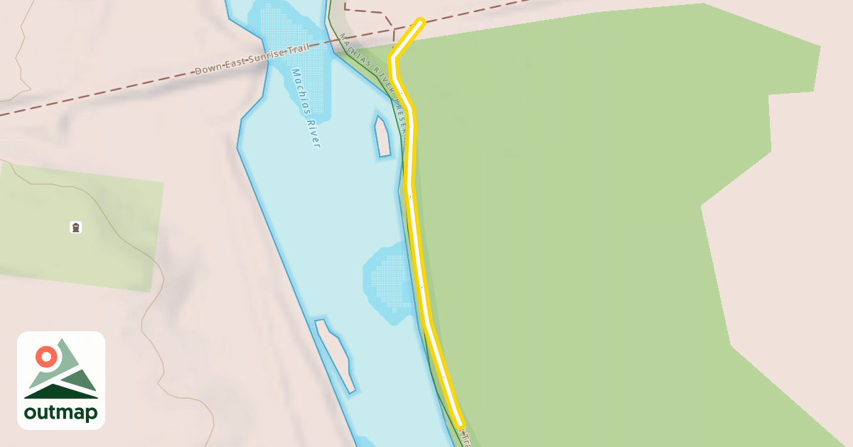 Map of Hemlock Trail