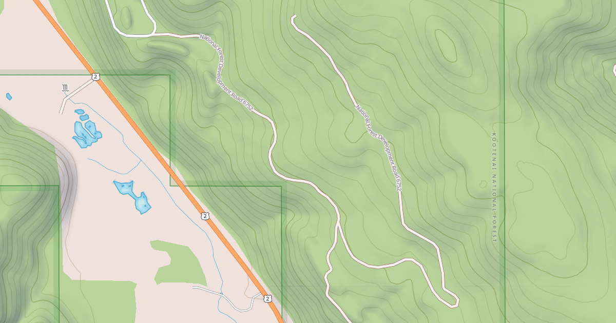 Map preview of COYOTE SPRING CR