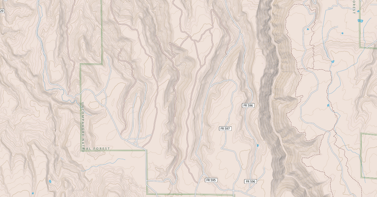 Map preview of CALLAN DIVIDE