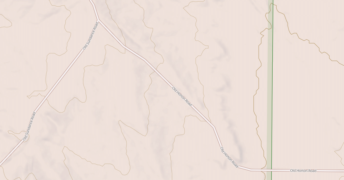Map preview of OLD HORTON RD
