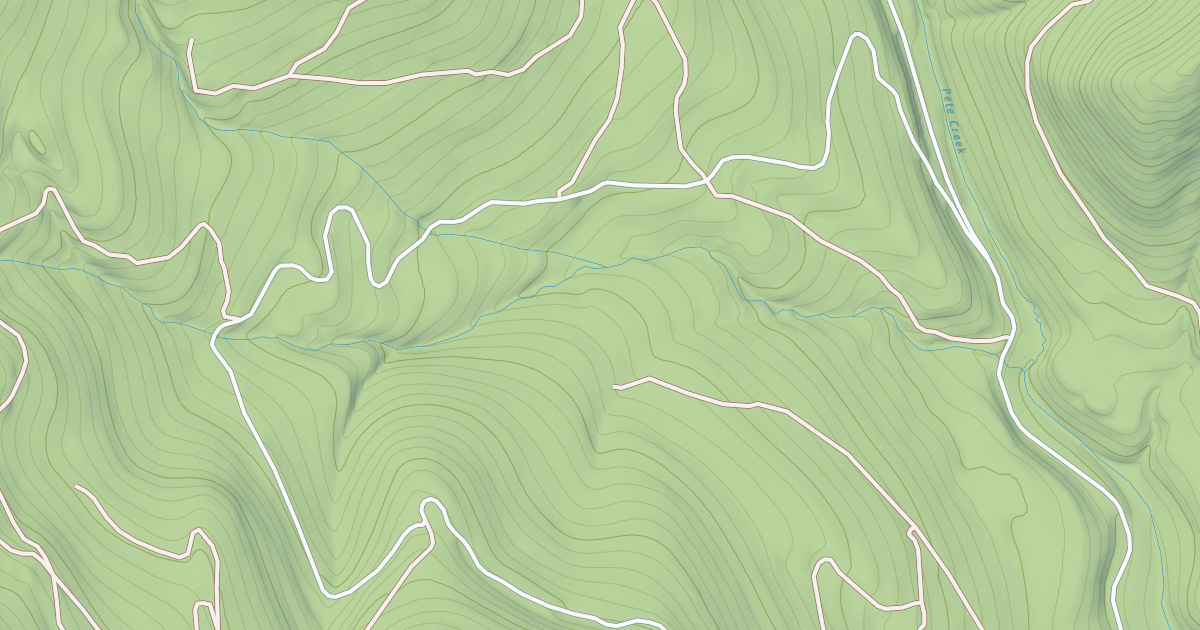 Map preview of Beetle Creek Snowmobile