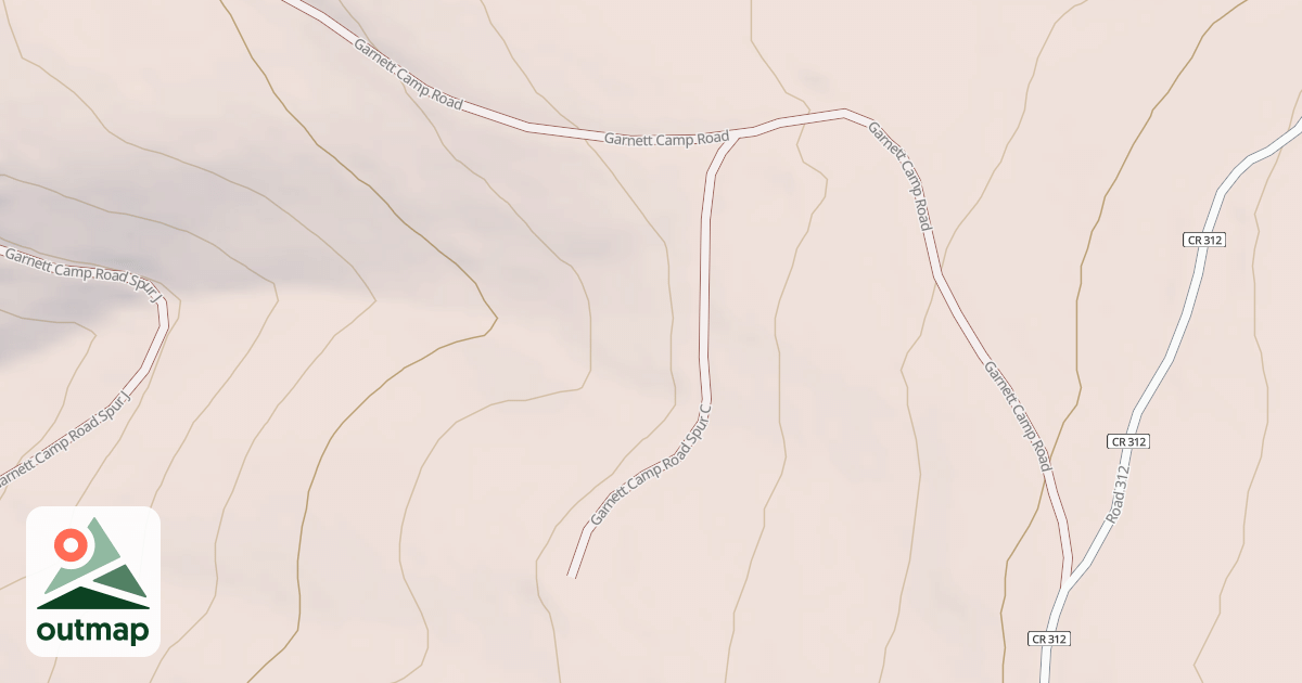 Map of GARNETT CAMP SPUR C