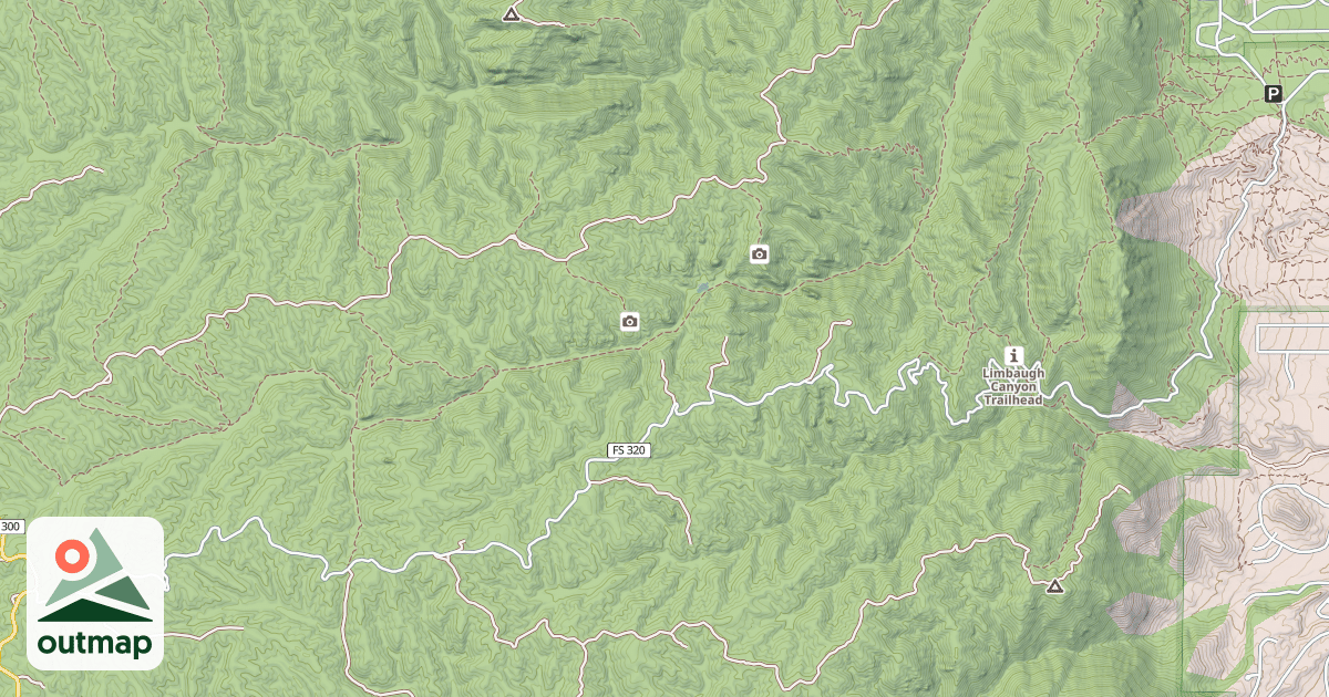 Map of MOUNT HERMAN