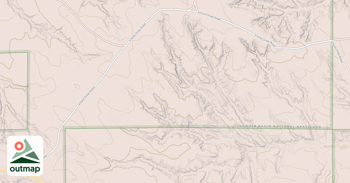 Map of SCHOOL DRAW