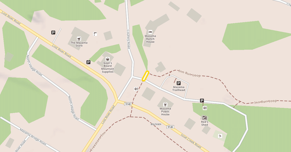 Map preview of Inn Run Loop