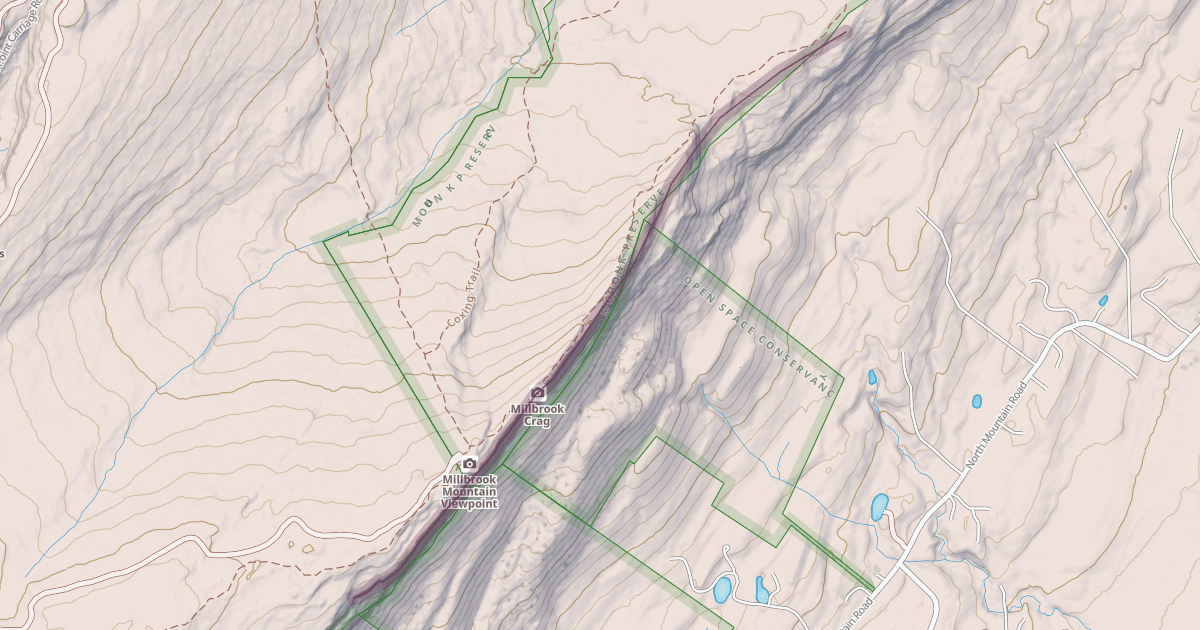 Map preview of Millbrook