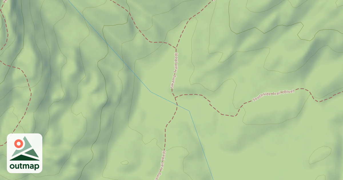 Map of Swamp Trail