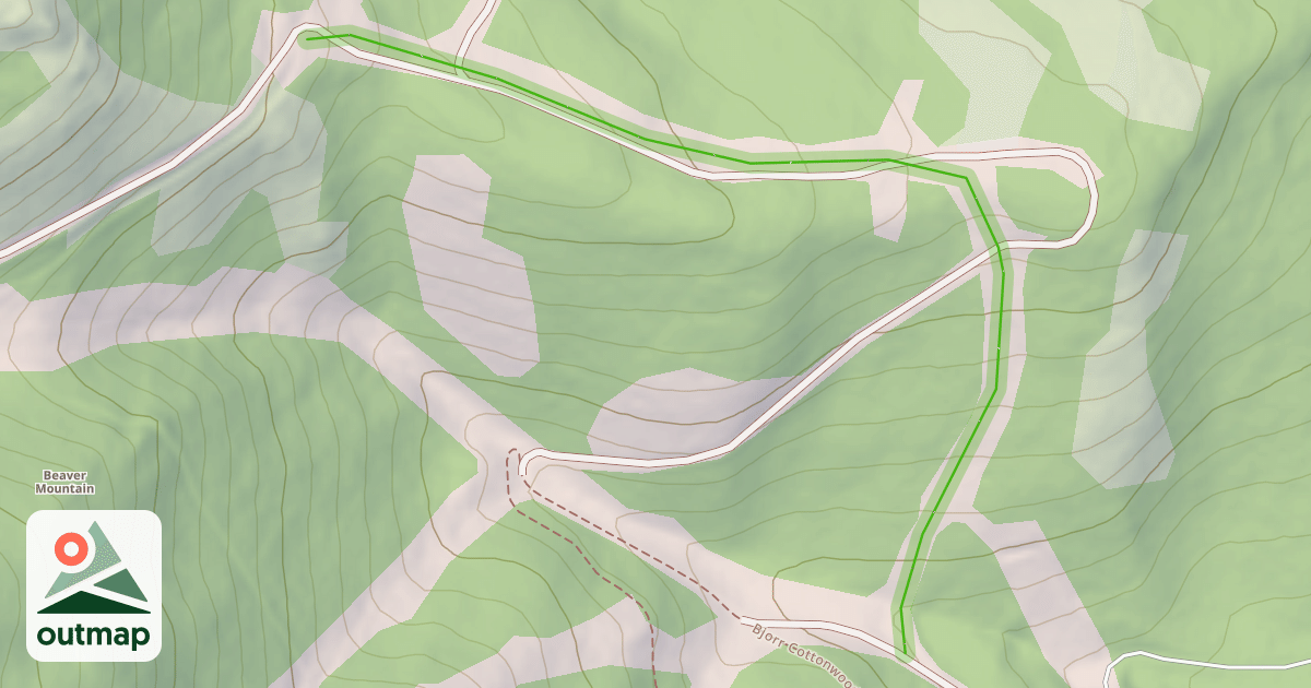 Map of Lower Dead Horse