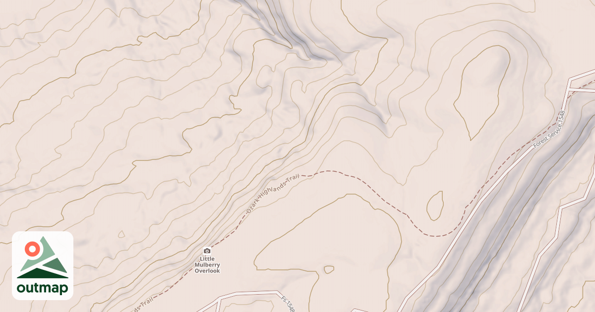 Map of USFS Motor Vehicle Use Map Roads {CCA5CFDC-06FA-43A1-A920-511C634796C3}