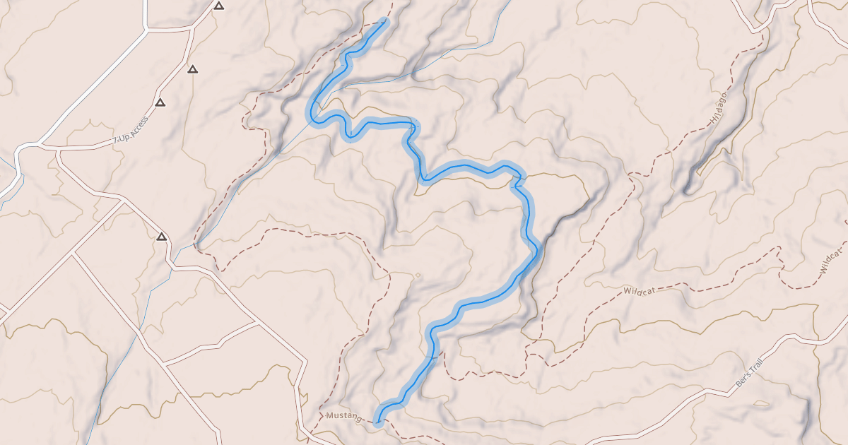 Map preview of Whirlwind Trail
