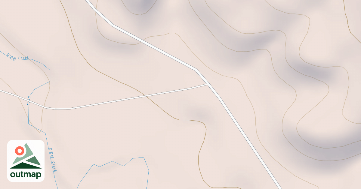 Map of GARY BULL'S DRIVEWAY