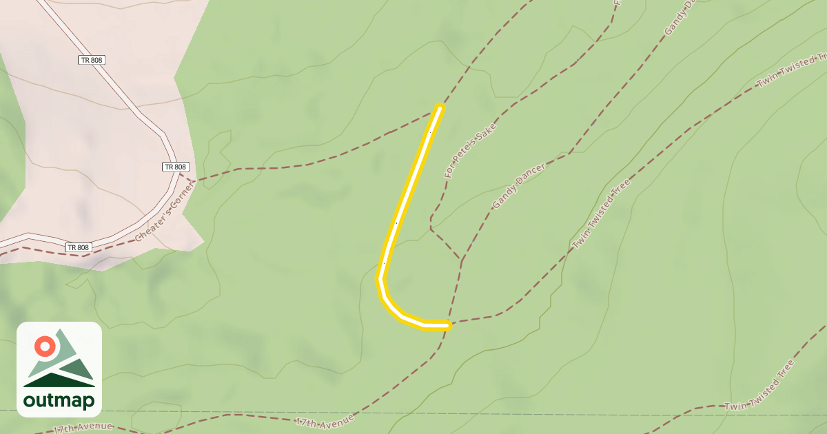 Map of 17th Avenue
