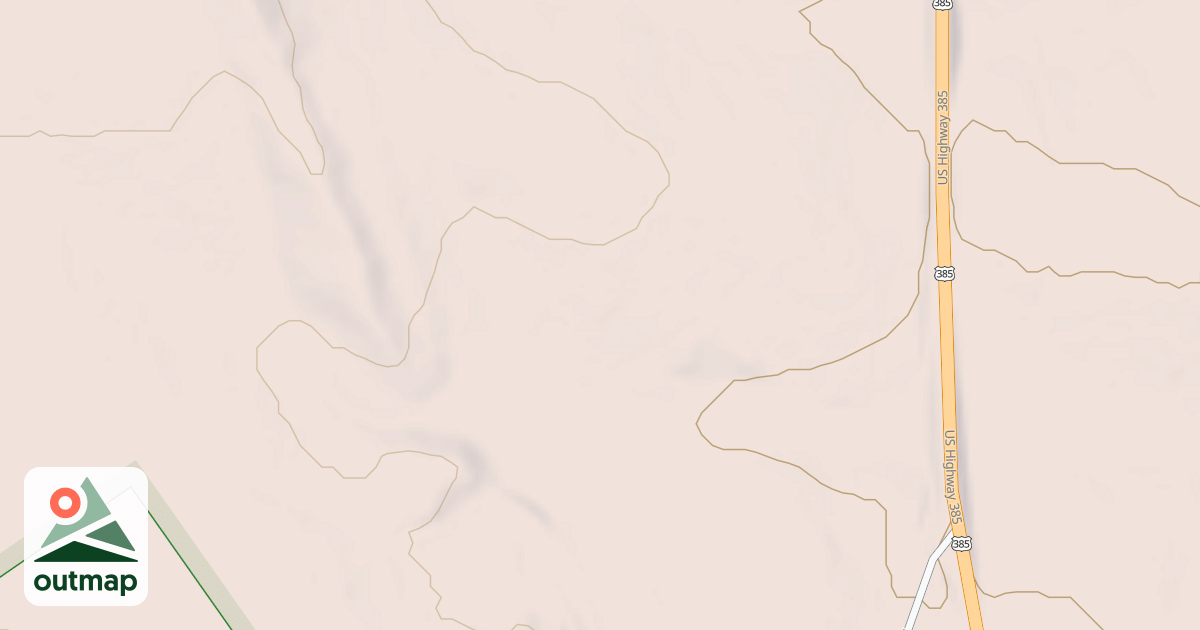Map of CUSTER PEAK  BR 1C