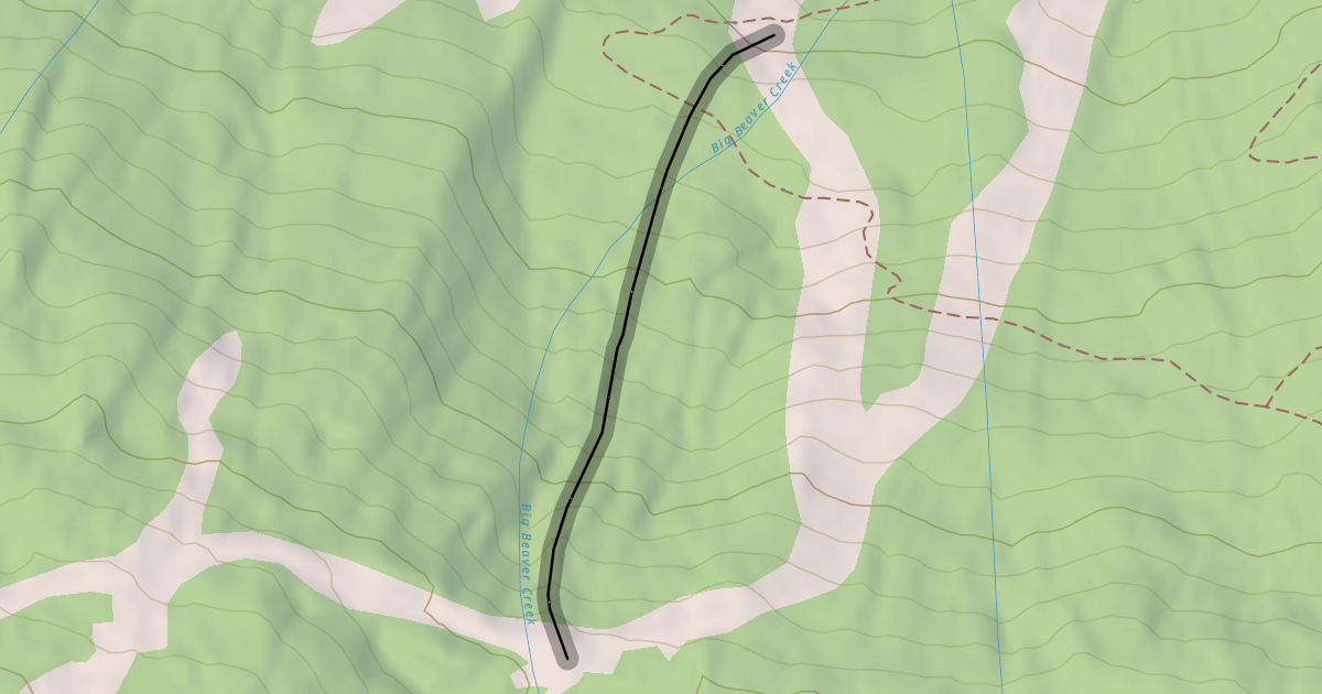 Map preview of Mudslide