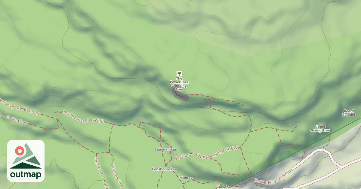 Map of Top Shelf