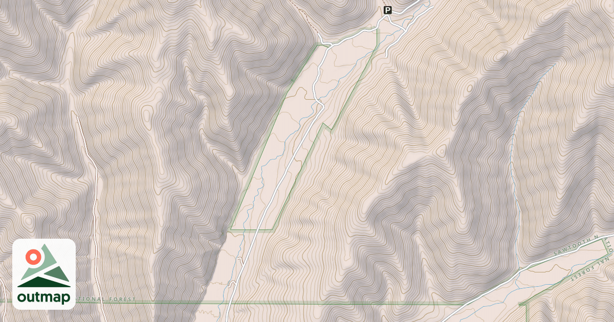 Map of HYNDMAN CR