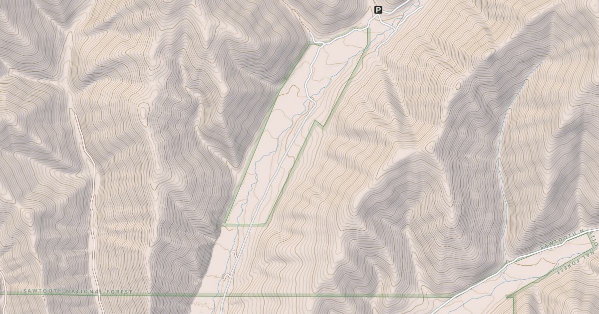 Map preview of HYNDMAN CR