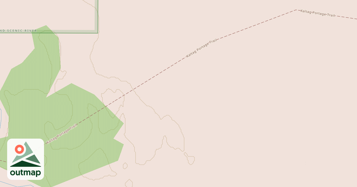Map of Iditarod National Historic Trail