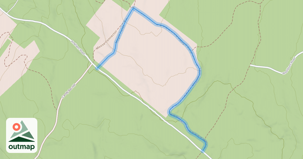 Map of Magill Fields