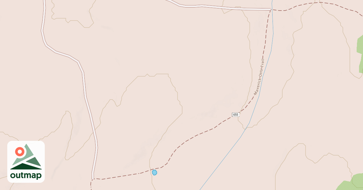 Map of TENT GROUND_SPUR.