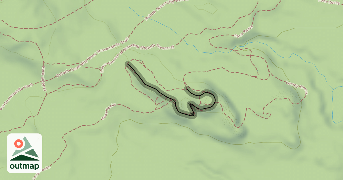 Map of Lumpy Divots